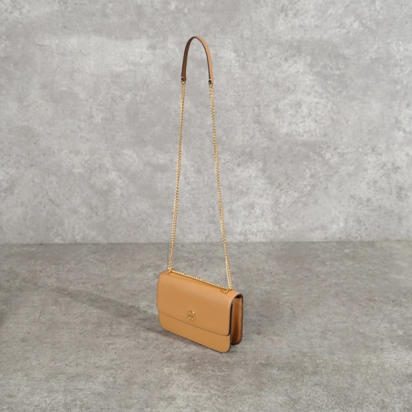 Tas TB CARDAMOM BEIGE FLAP CHAIN SHOULDER BAG 100% ORIGINAL