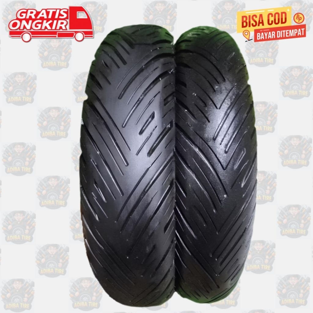 Ban FEDERAL Sepasang Uk 100/80 - 90/80 Ring 14 Tubeless