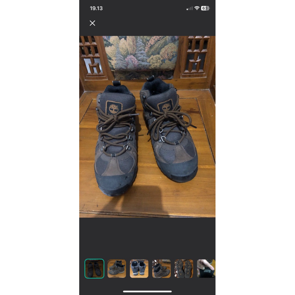 Sepatu Timberland Hiking Mt. Adams Waterproof Shoes