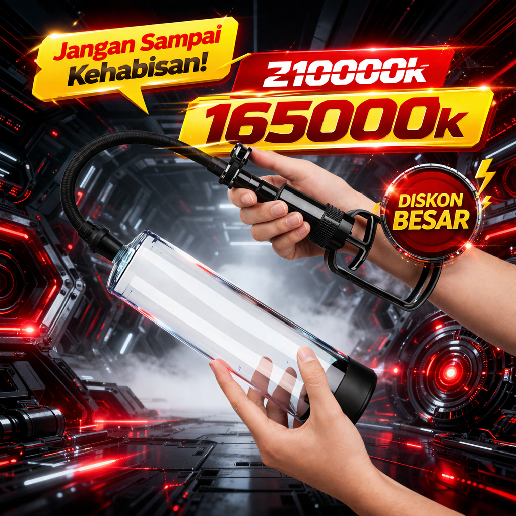 Terapi LENGAN Pria // Manual POMPA Udara // Vacuum PUMP Serbaguna