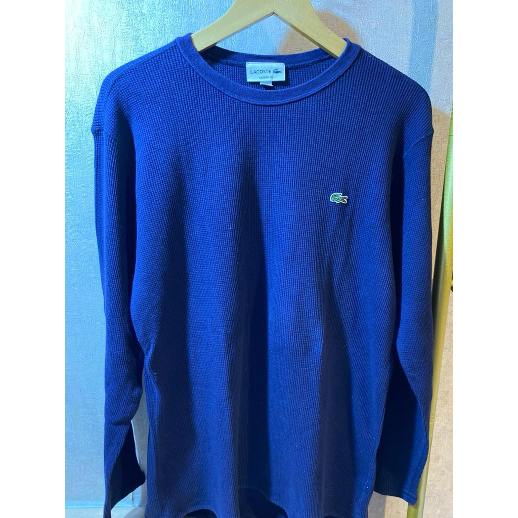 Sweater Lacoste Men’s Crewneck Sweatshirt Bagus Murah