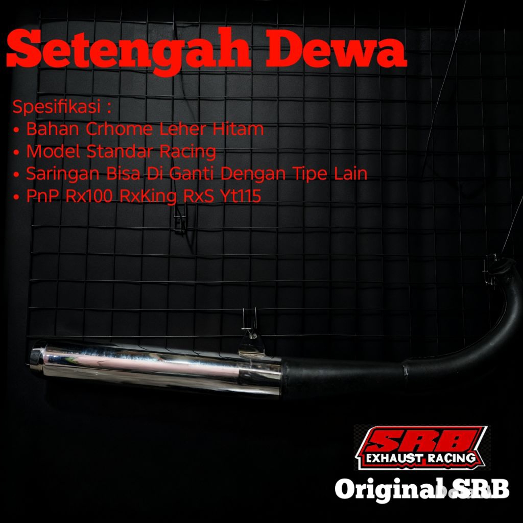 knalpot Rxking RxS Yt115 Setengah Dewa Original SRB