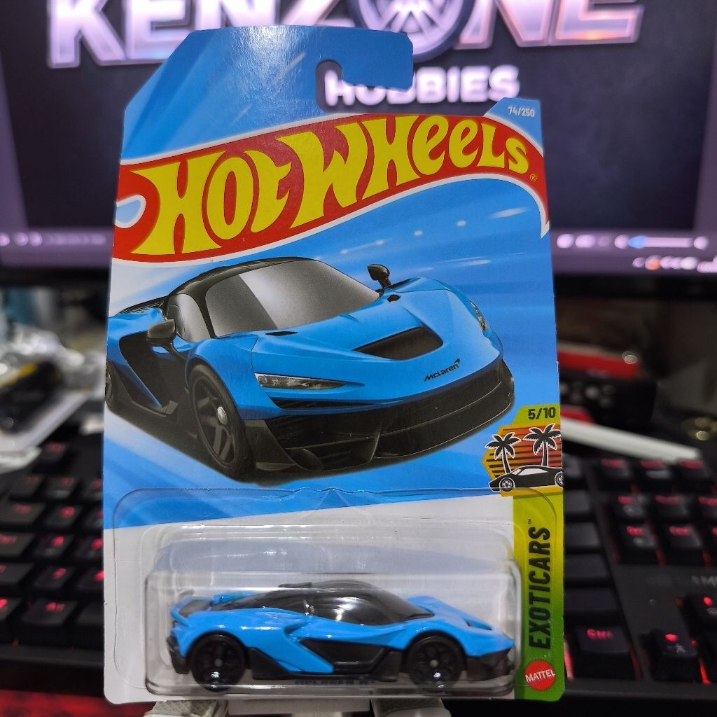 Hot Wheels Mclaren P1 Biru