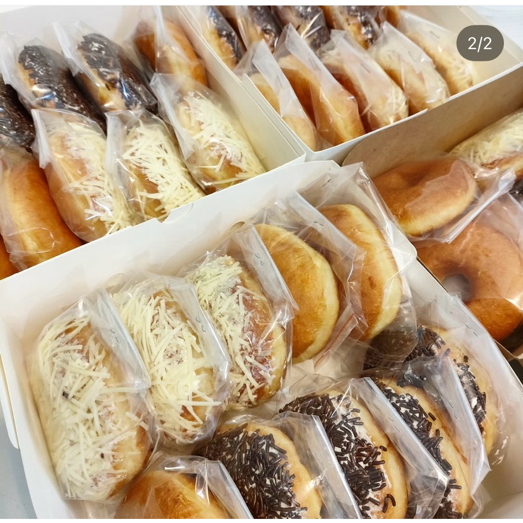 Donat Mini Coklat Keju Frozen Ready