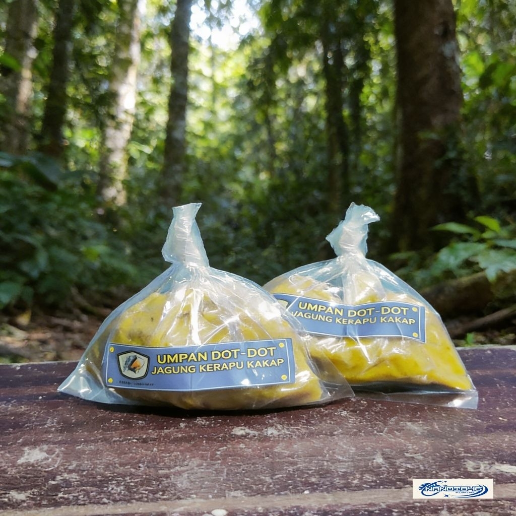 Umpan pancing ikan mas super amis gurih premium - umpan mancing special jagung kerapu kakap