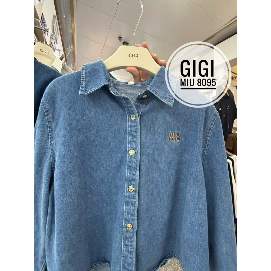 PRELOVED ATASAN GIGI MIU DENIM