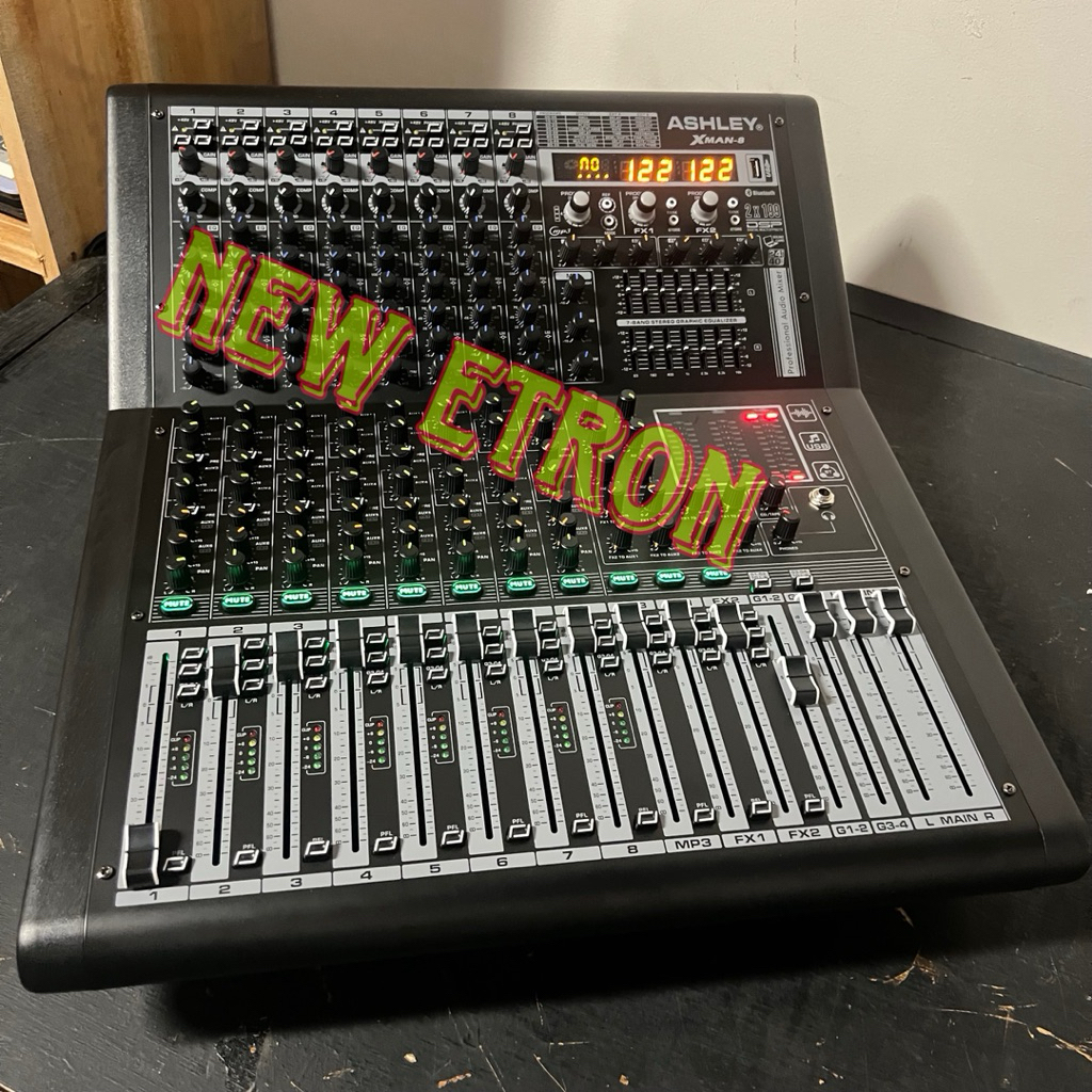 Mixer Ashley Xman 8 Original New Model XMAN8 ASHLEY