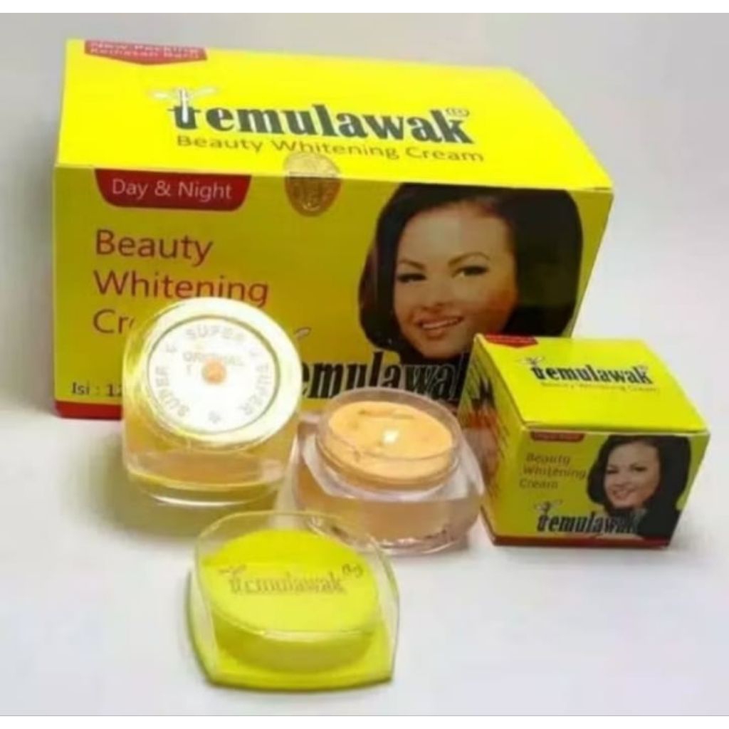LUSINAN Krim Wajah Temulawak Beauty - Pemutih, Pelembab, Pencerah