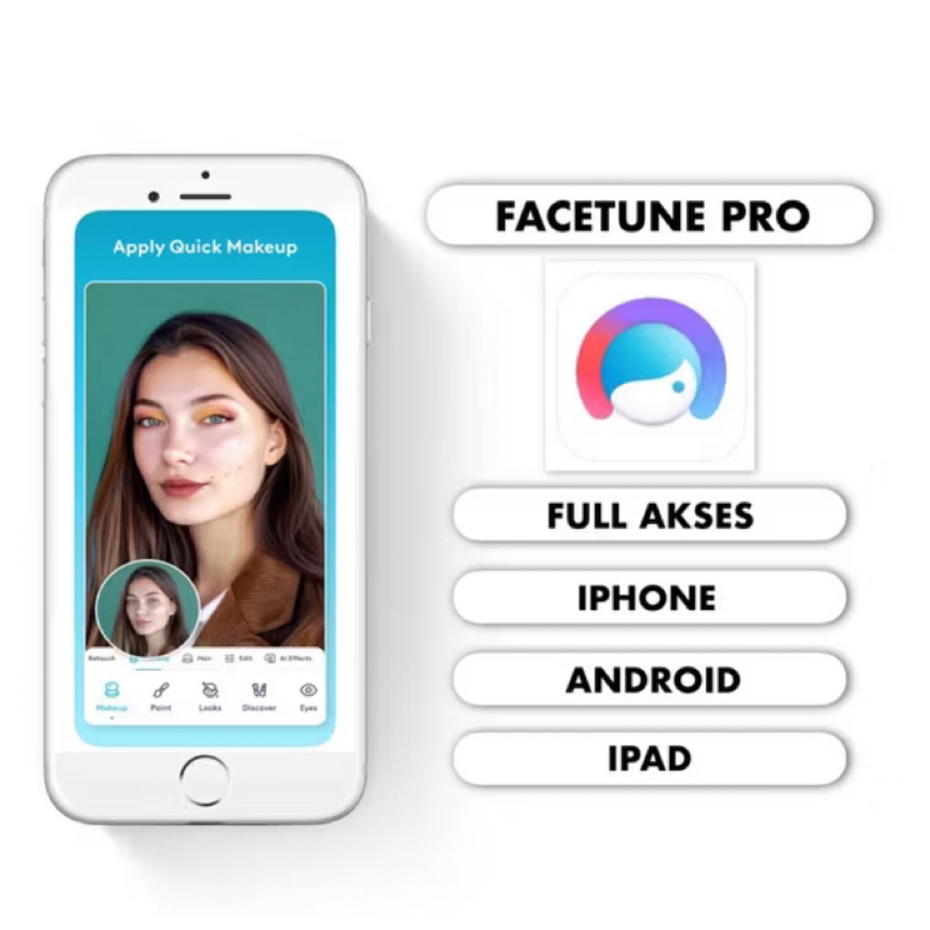 FACETUNE PRO PREMIUM APLIKASI ios android
