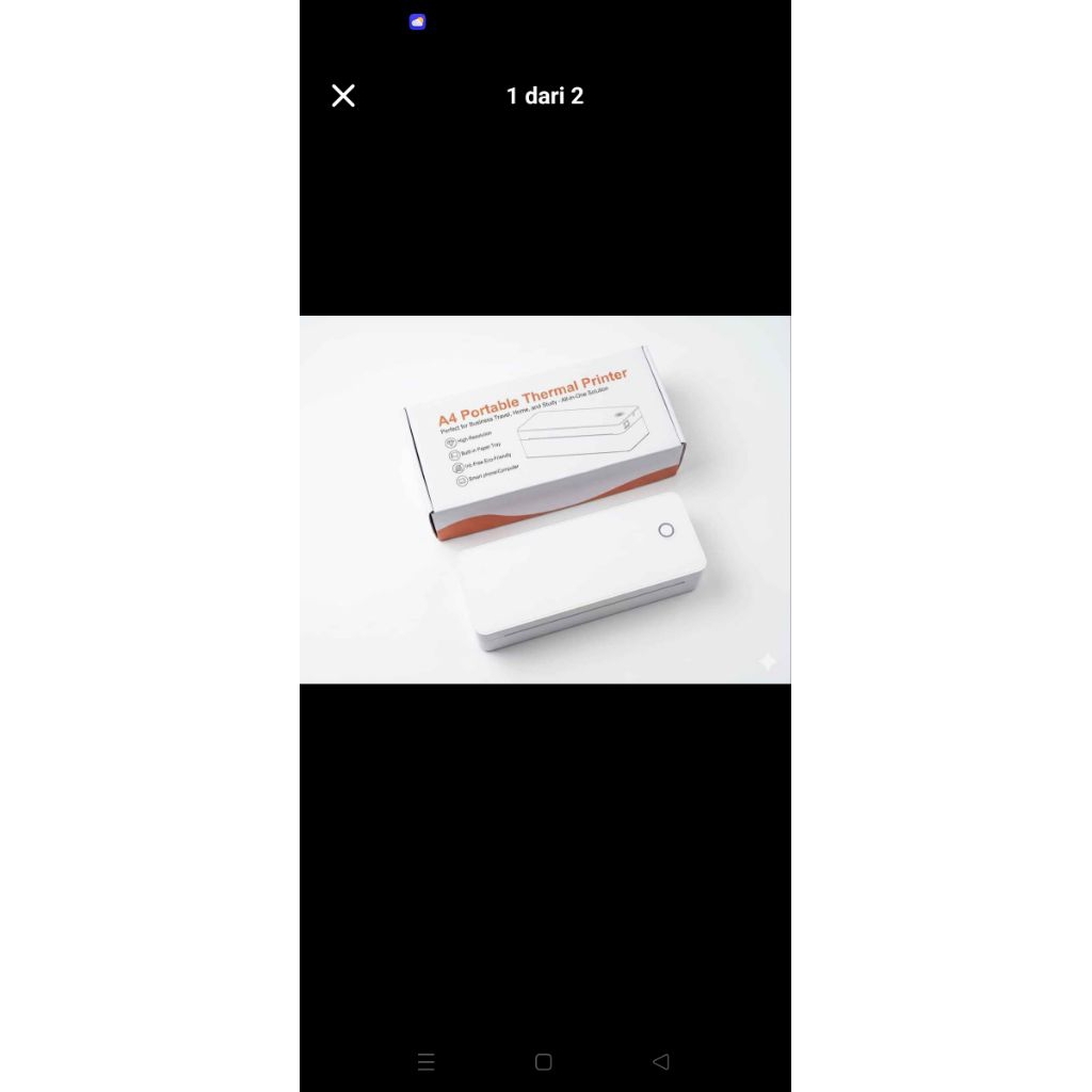 printer A4 thermal portable bluetooth