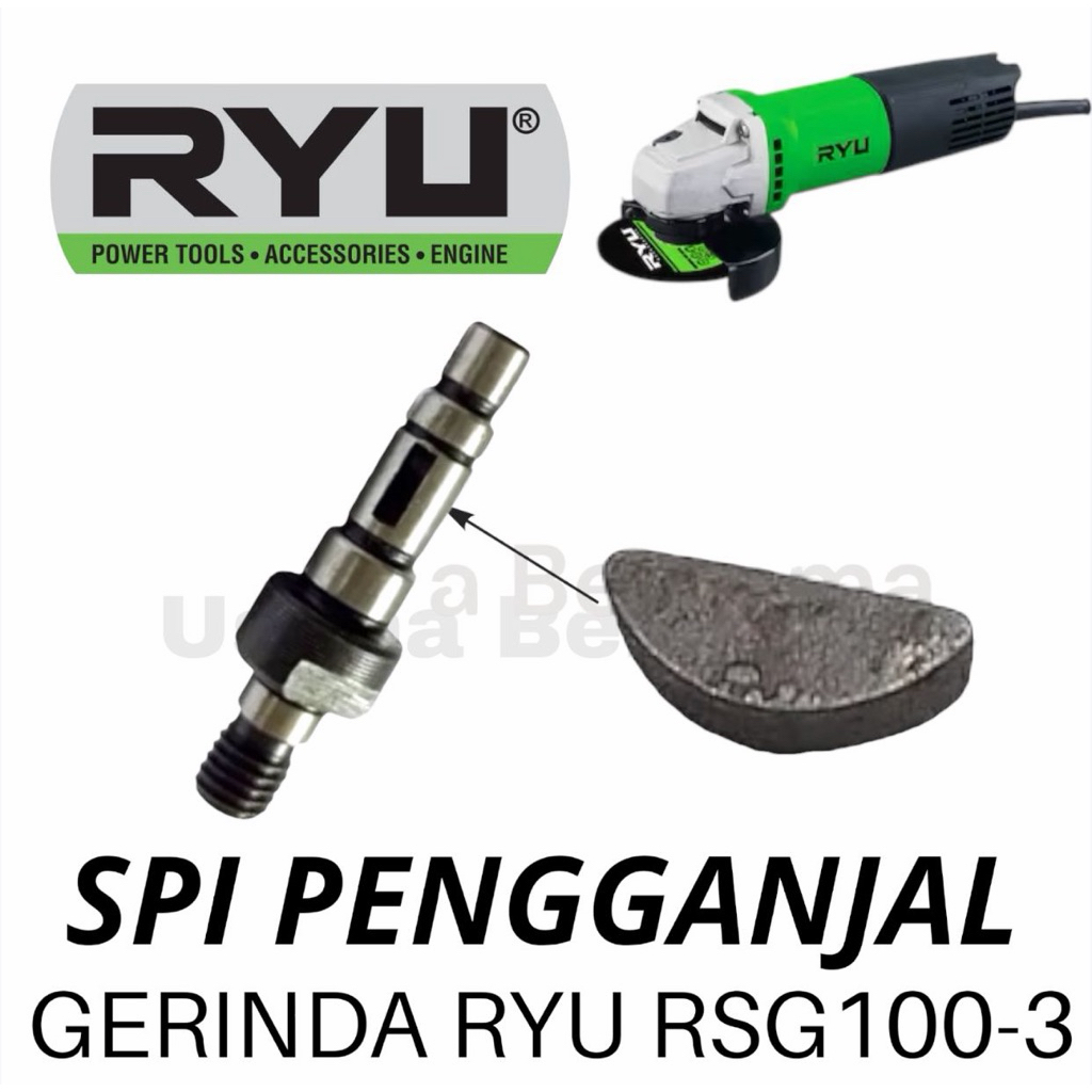 SPI PENGGANJAL GERINDA RYU RSG100-3 PENGGANJAL GEAR DI AS GERINDA RYU RSG 1003 RSG1003