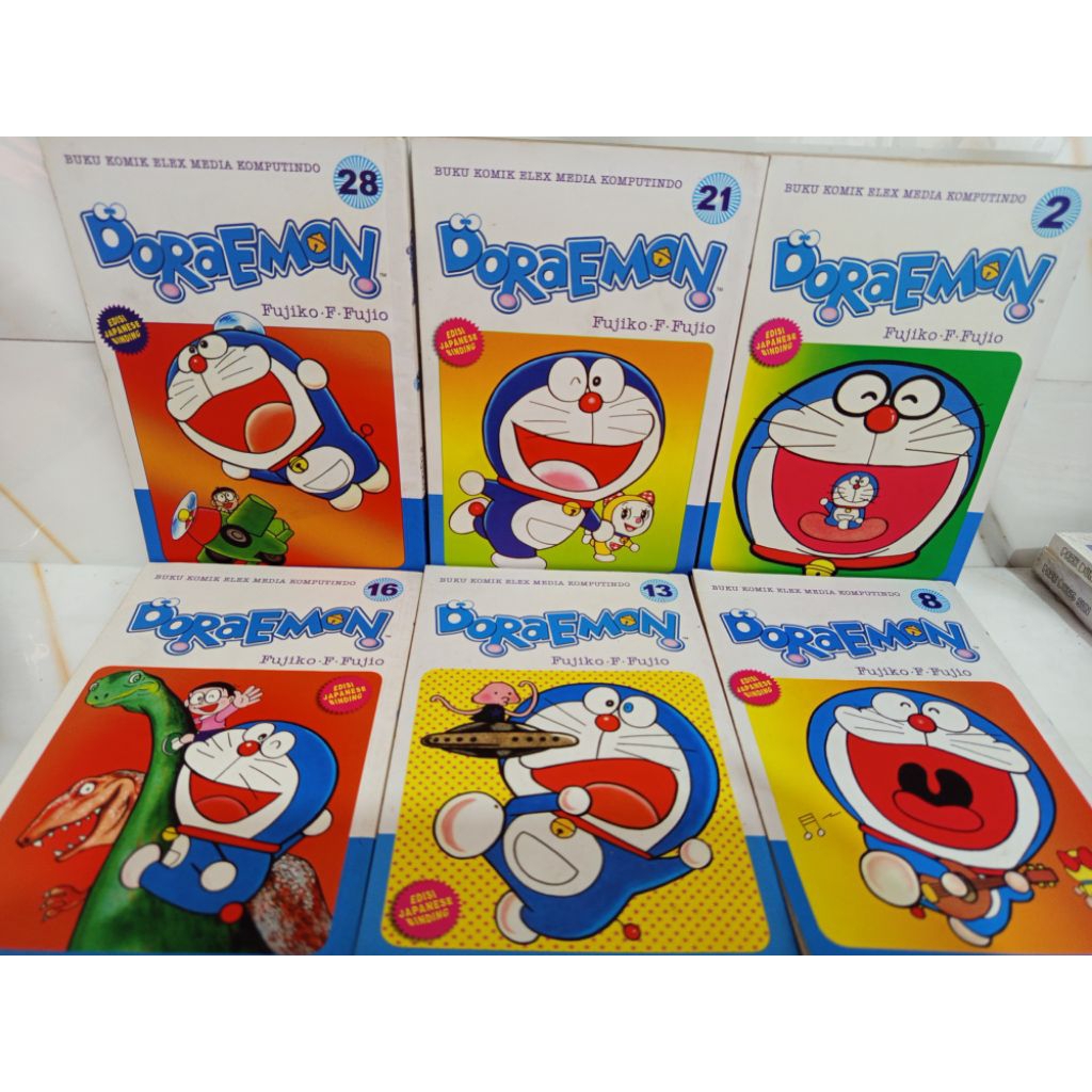 Komik Doraemon Japanese Binding Original Kolpri