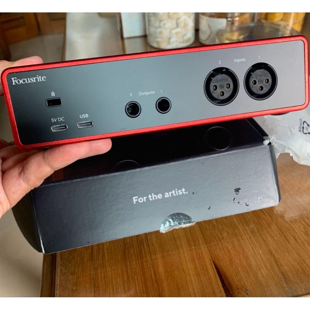 FOCUSRITE Scarlett 2i2 212 audio interface 4th generation generasi ke-4