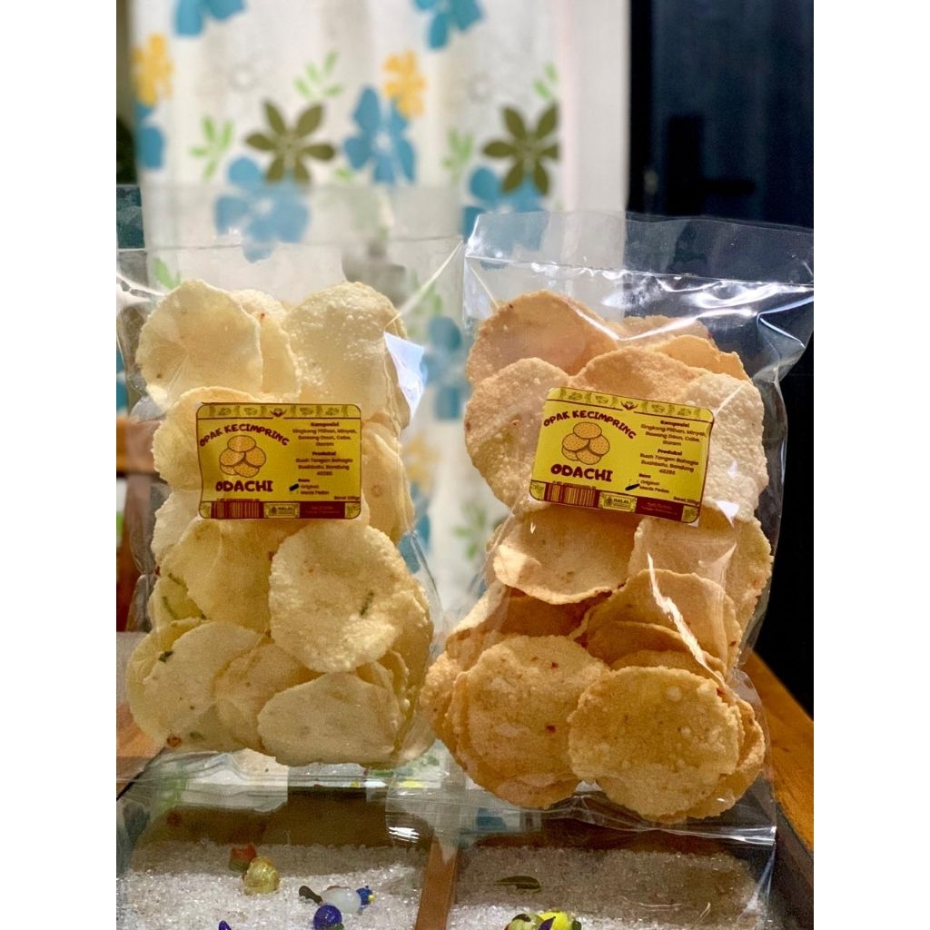 Opak Kecimpring ODACHI - Cemilan dari Bandung