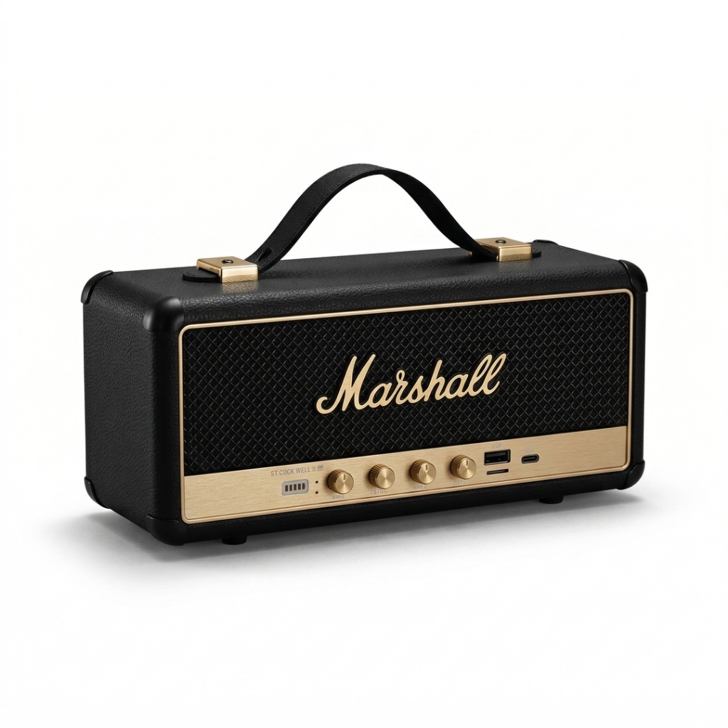 TERBARU Marshall Kilburn II Speaker Portable Outdoor Audio Wireless Bluetooth Home Waterproof Super