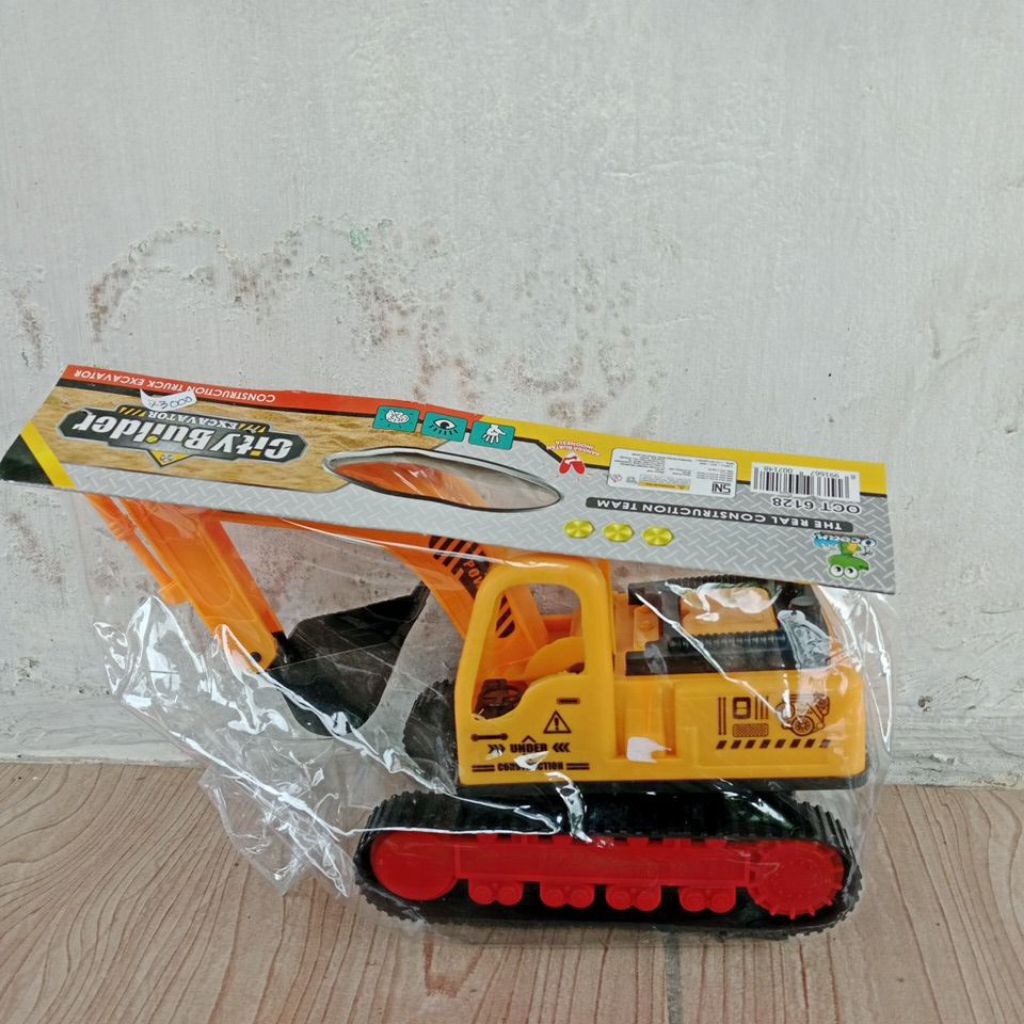 mainan mobil excavator
