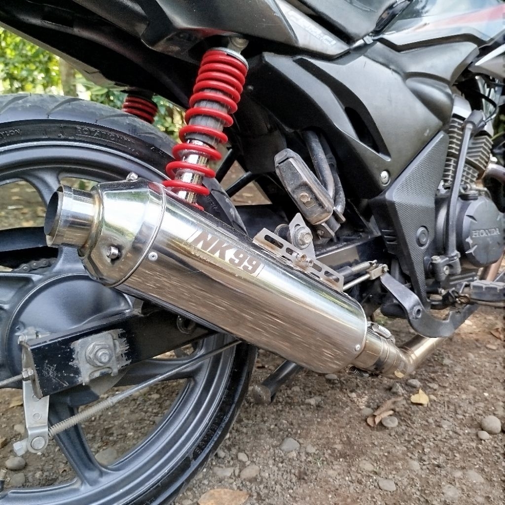 Knalpot standar Racing bass adem for verza Tiger Byson vixion R15 cb150 Cbr150s