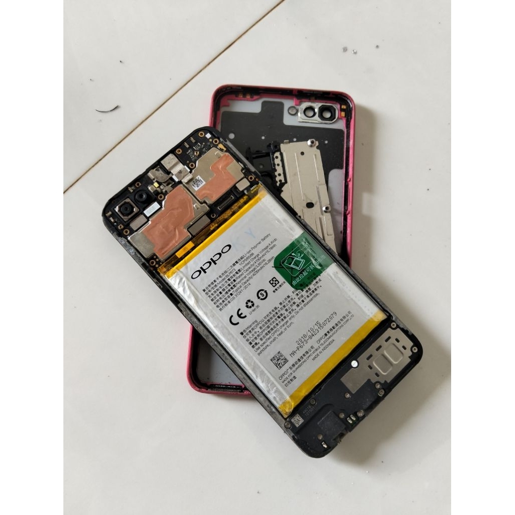 hp Oppo a3s minus lcd