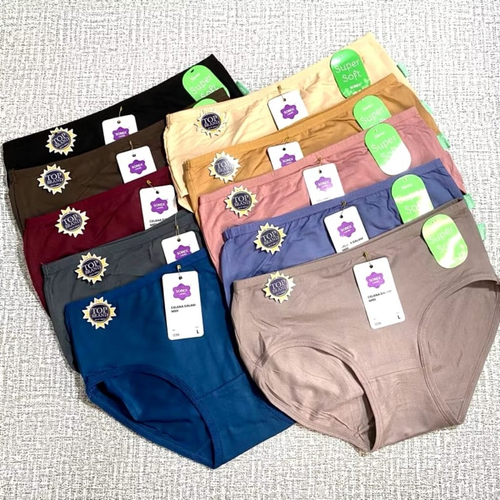 celana dalam/celana dalam wanita/celana dalam wanita sorex/M, L, EL, QL CD SOREX/CD SOREX 1239