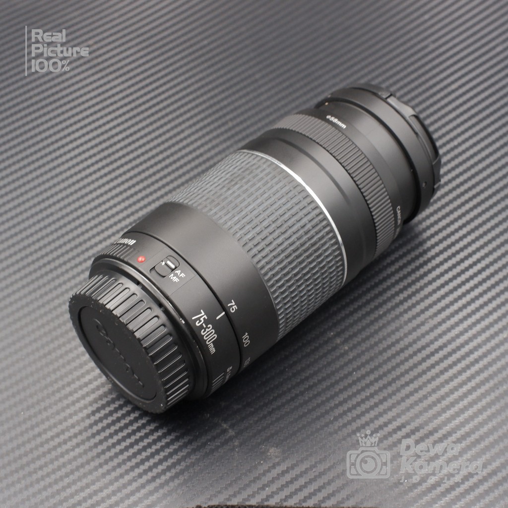 Canon EF 75-300mm f/4-5.6 Second Bekas | Lensa Tele Zoom Mount EF Canon EOS DSLR