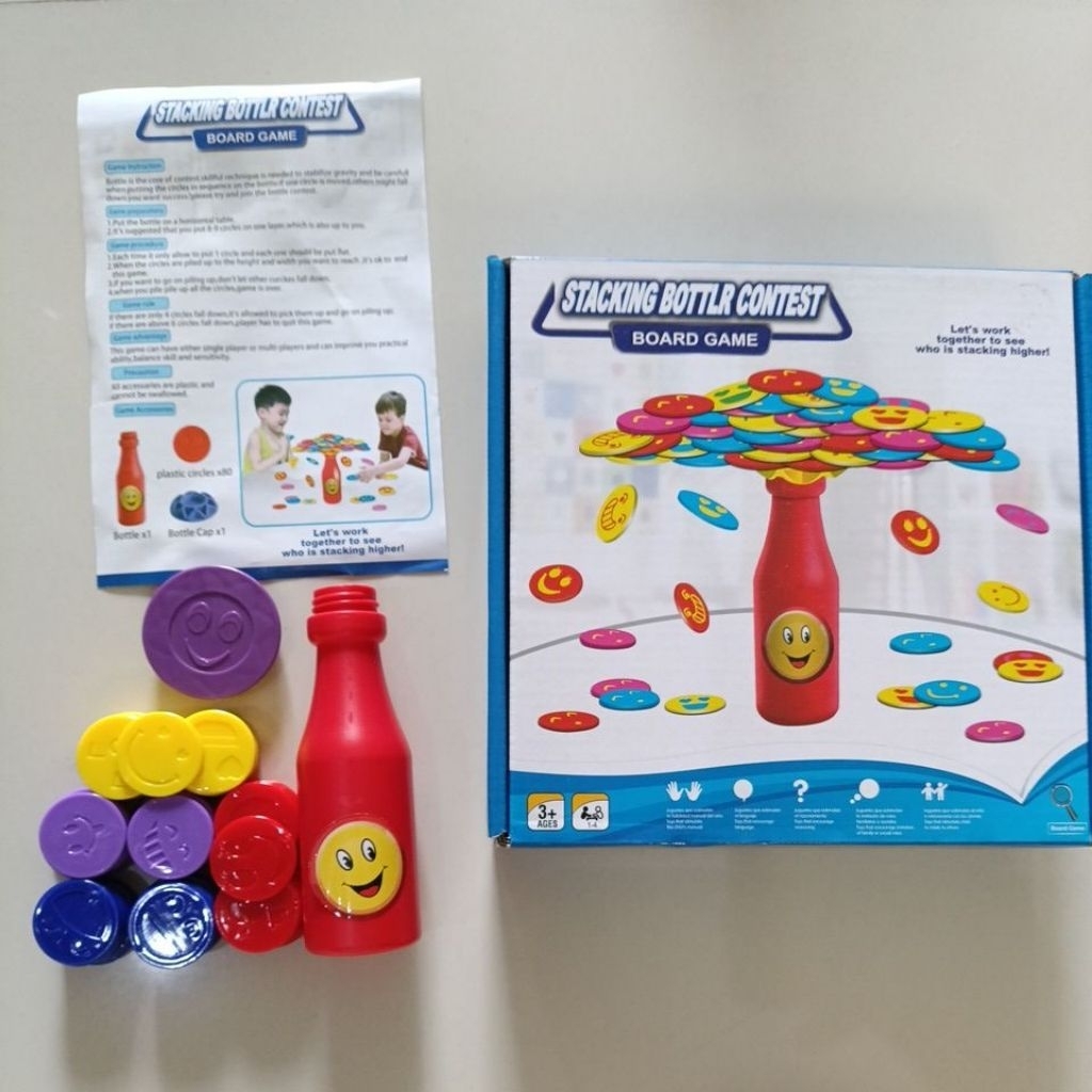 Preloved - Stacking Bottle Contest Board Game
