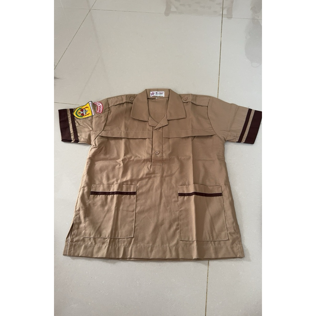 Seragam Atasan Pramuka Pendek M260