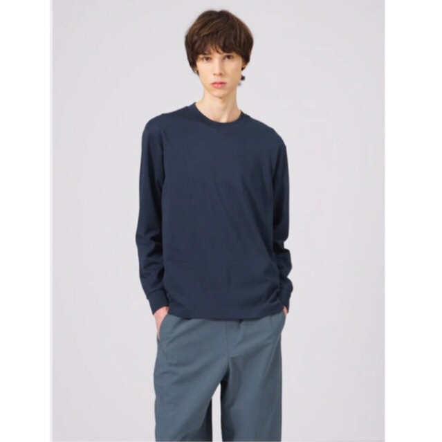 kaos Uniqlo U Airism Long Sleeve Kaos lengan Panjang uniqlo Airism U