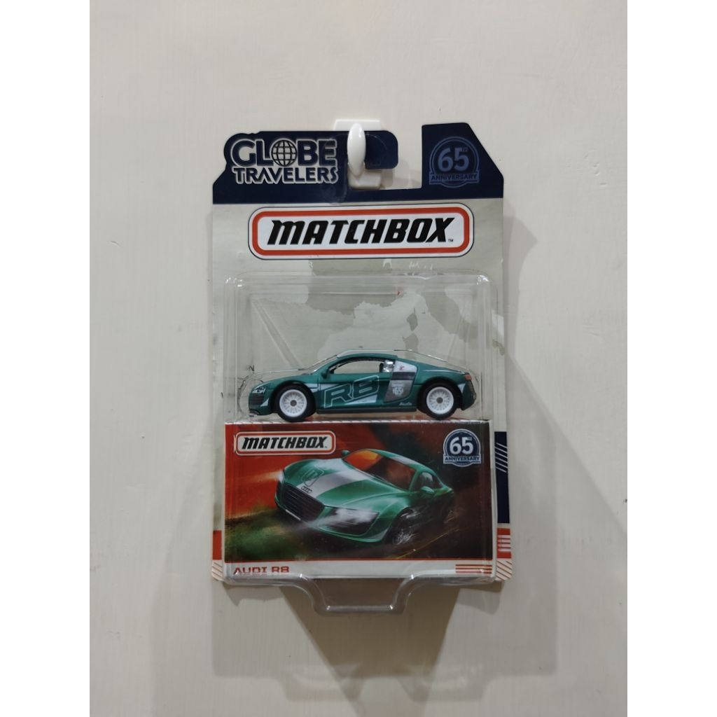 Matchbox Audi R8 Globe Travelers 65th Anniversary