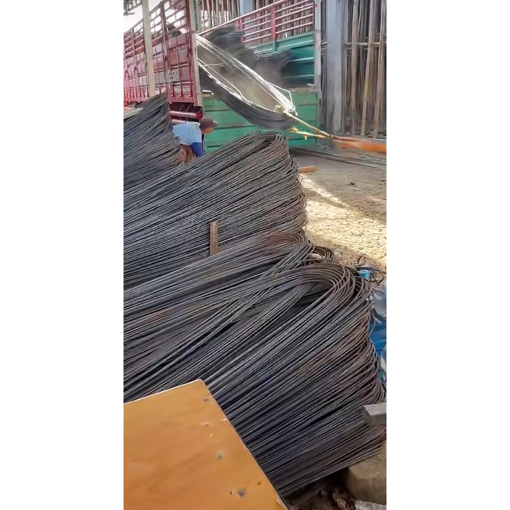 besi beton polos A sni 6,8,10 mm