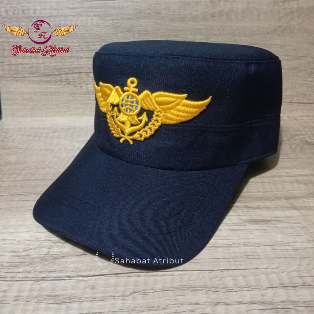 TOPI DISHUB GOL 2 FREE NAMA - TOPI KOMANDO DISHUB GOL 2