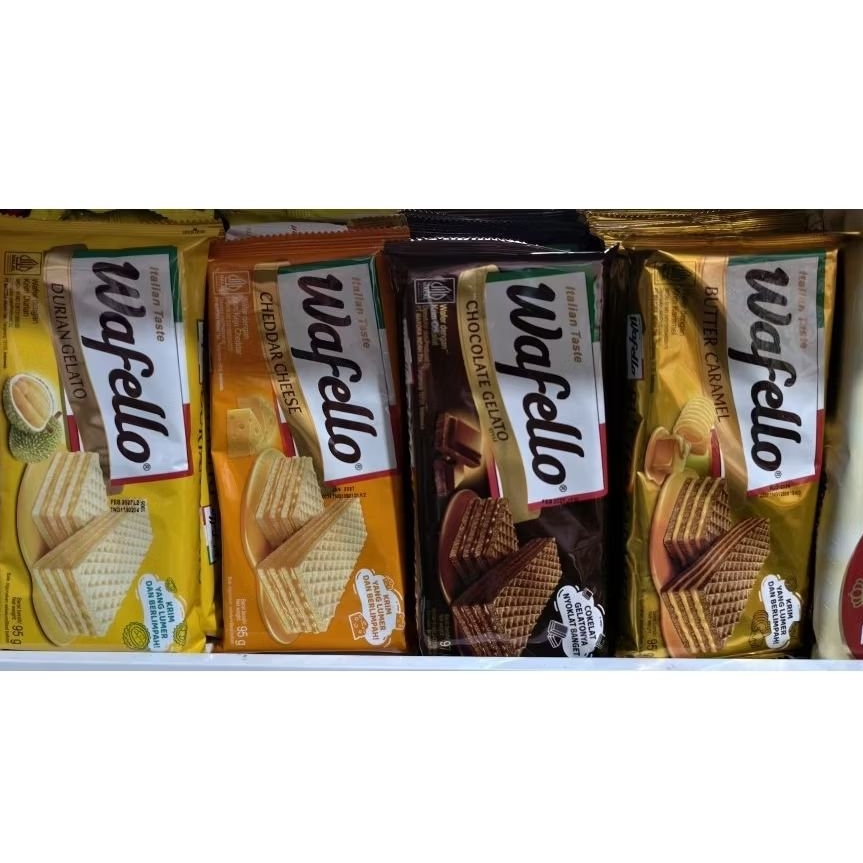 Roma Wafello Wafer Biskuit Wafello 95g