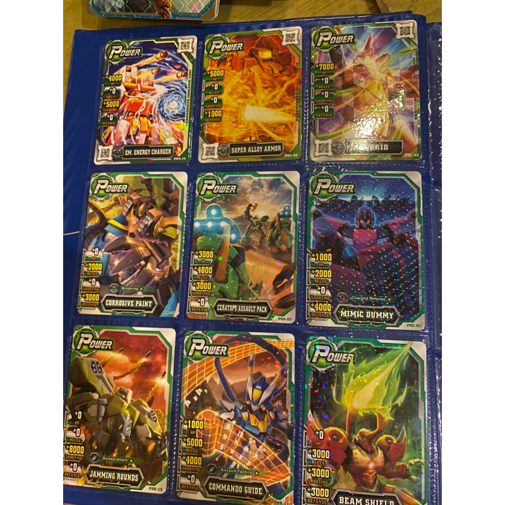 Hero of Robots, Power Card Bulk