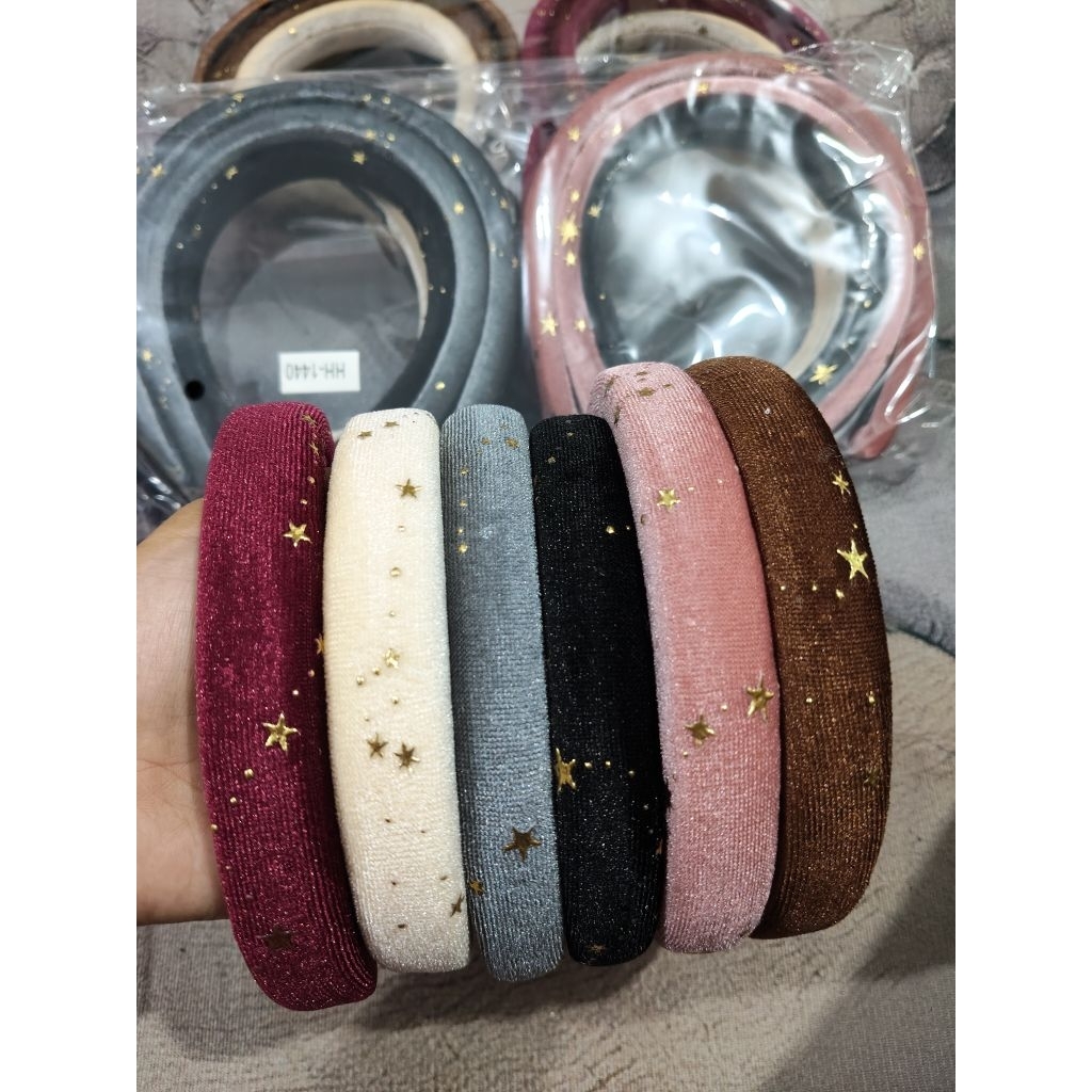 LUSINAN,bando busa motif,bando busa wanita import