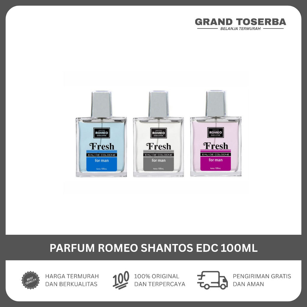 Parfum Romeo Shantos EDC 100ml