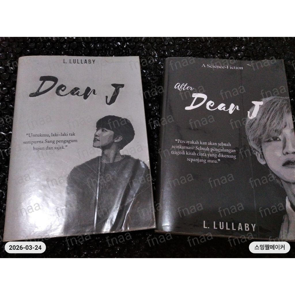 (TANYA STOK DULU) preloved novel Dear J dan After Dear J
