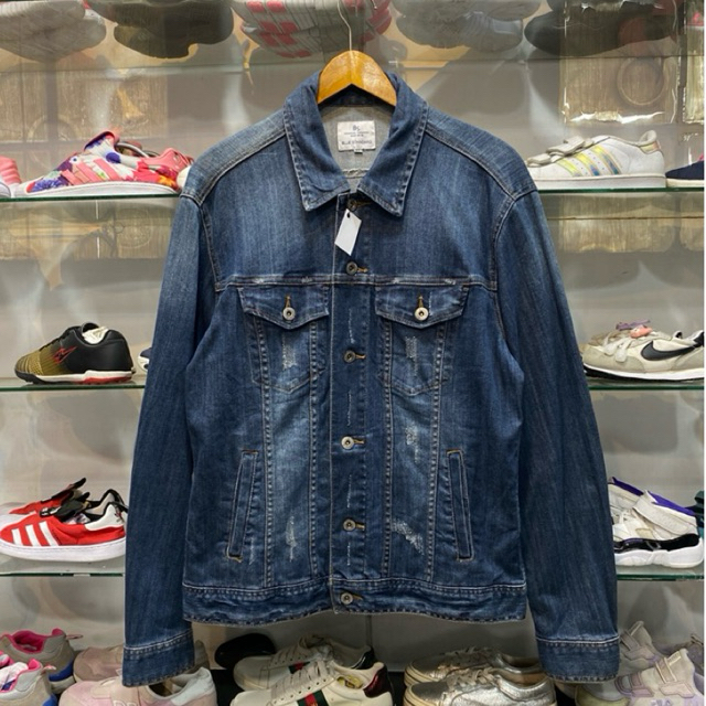 BLUE STANDARD JACKET JEANS