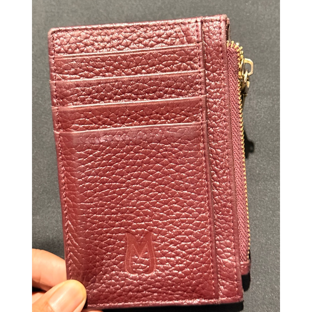 Dompet mooij deep red