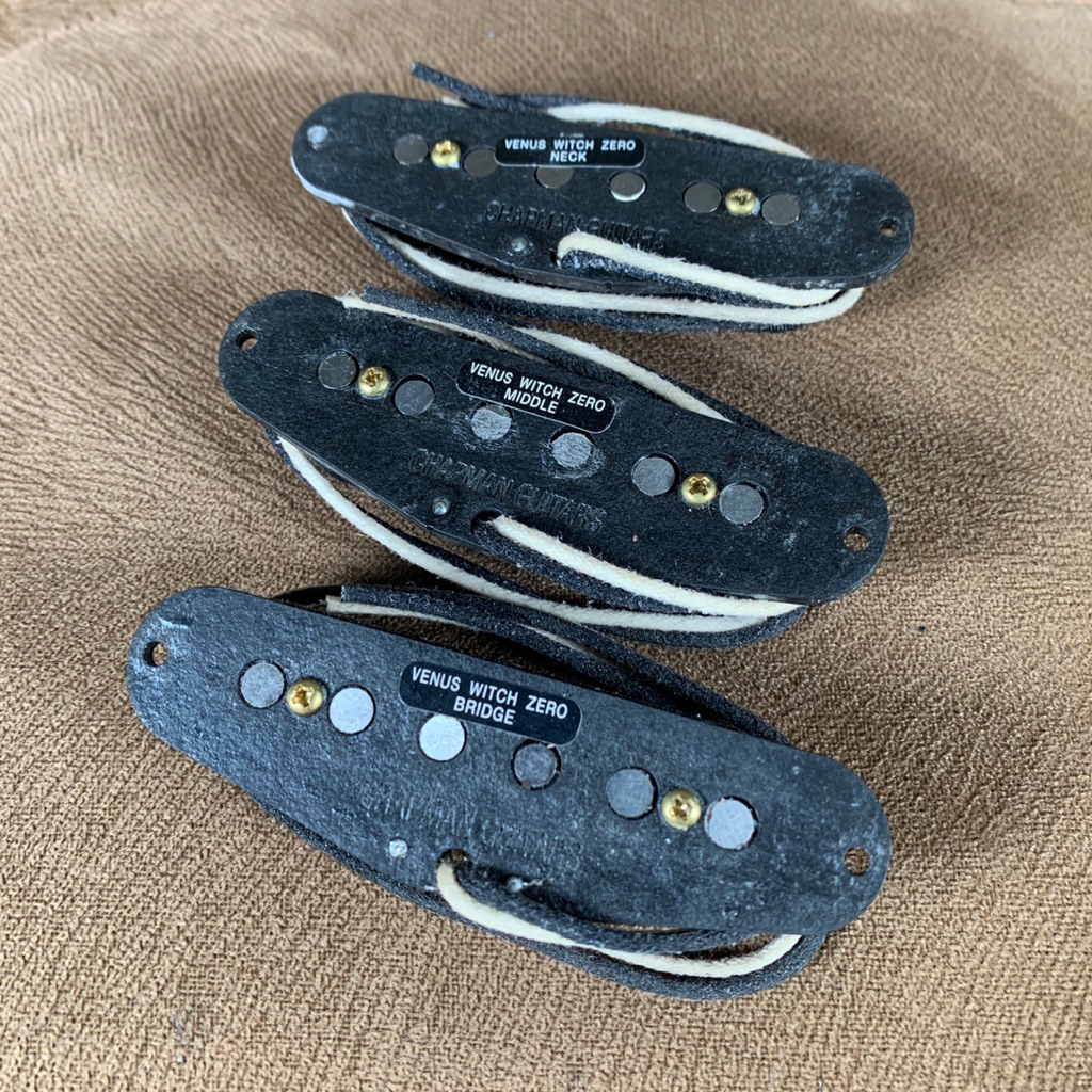 pickup single coil sss set chapman guitar like seymour duncan kabel braided