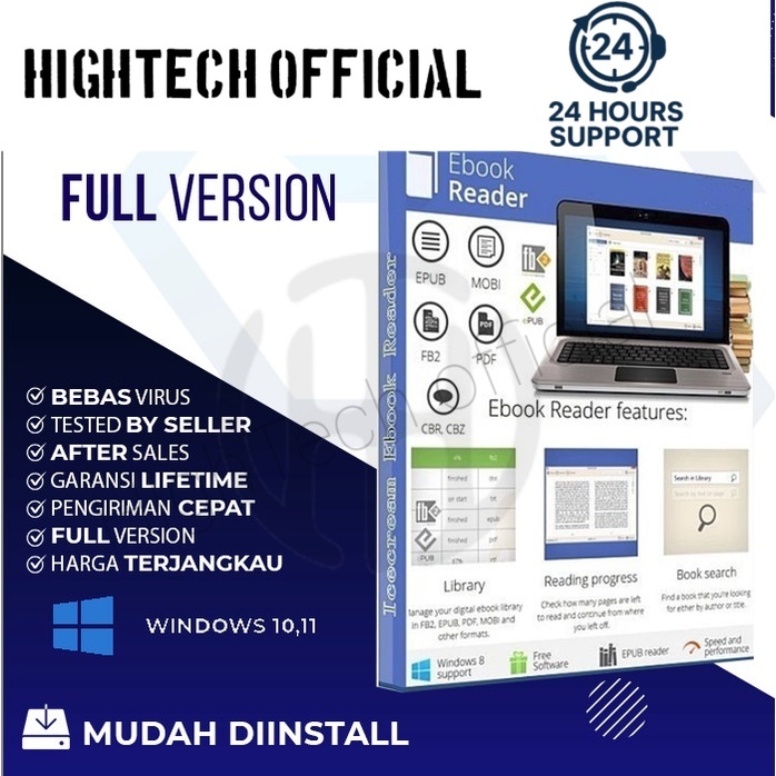 Aplikasi  Pembaca Ebook Icecream Ebook Reader Pro 6 [WIN] Full Version