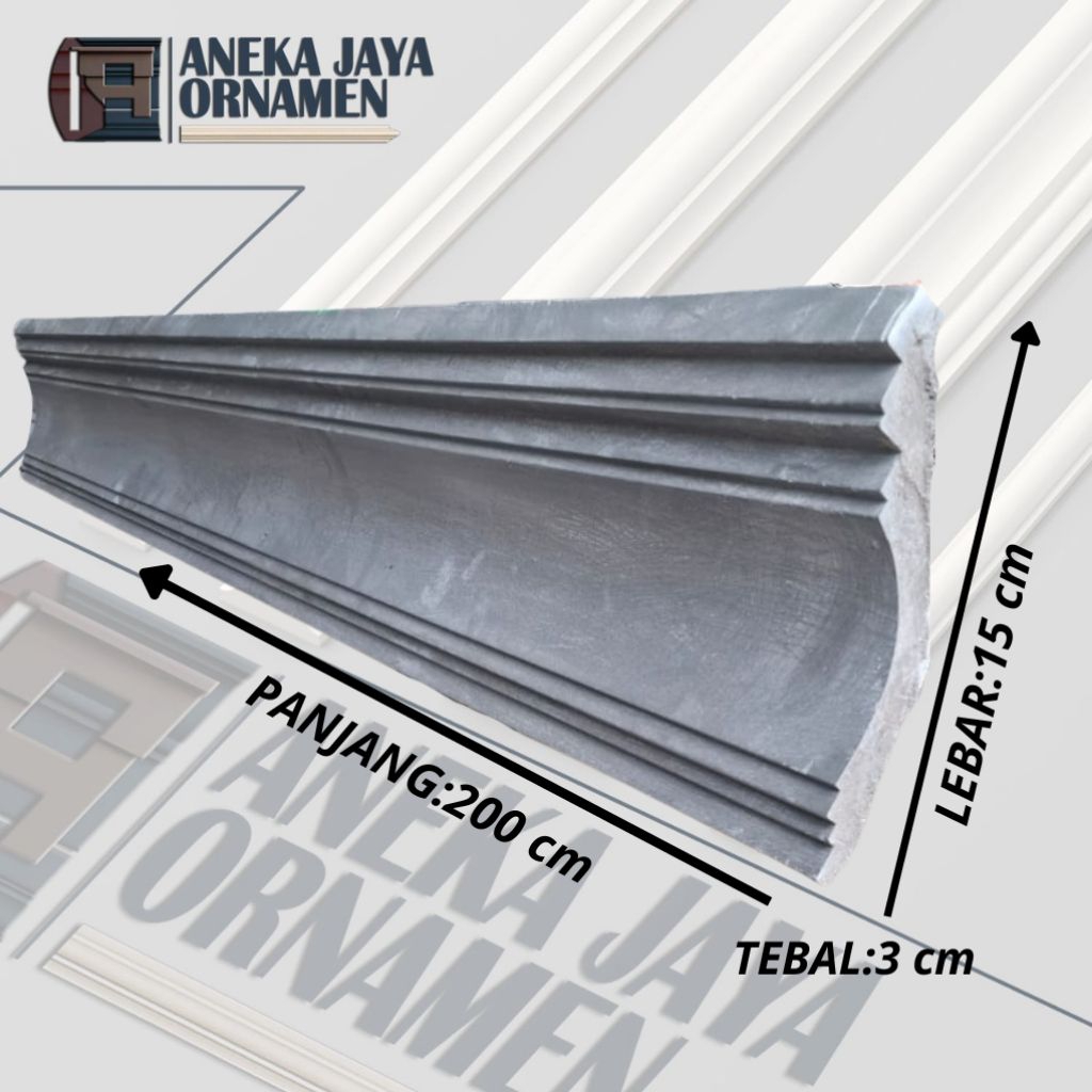 Lis plang profil beton