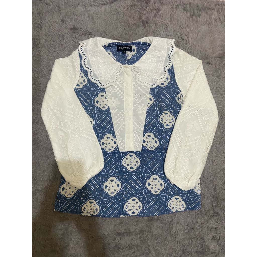 Batik Blouse Brukat SOVINSKA (Preloved)