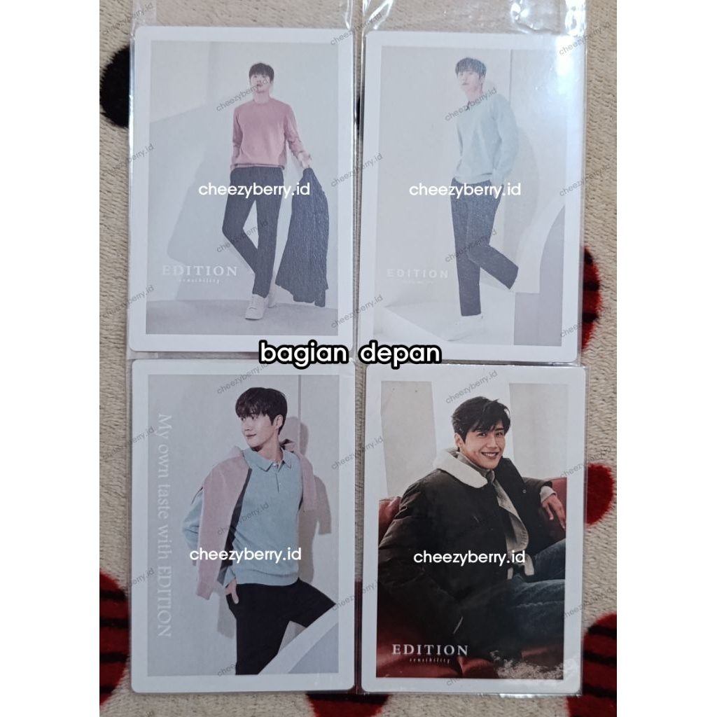Photocard Kim Seon Ho x Edition Sensibility Fall Version | Photocard Kim Seonho Official PC