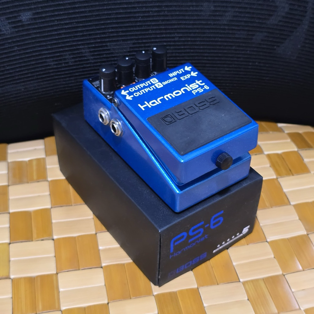 Boss PS-6 Harmonist Efek Pedal Guitar Elektrik Gitar Roland