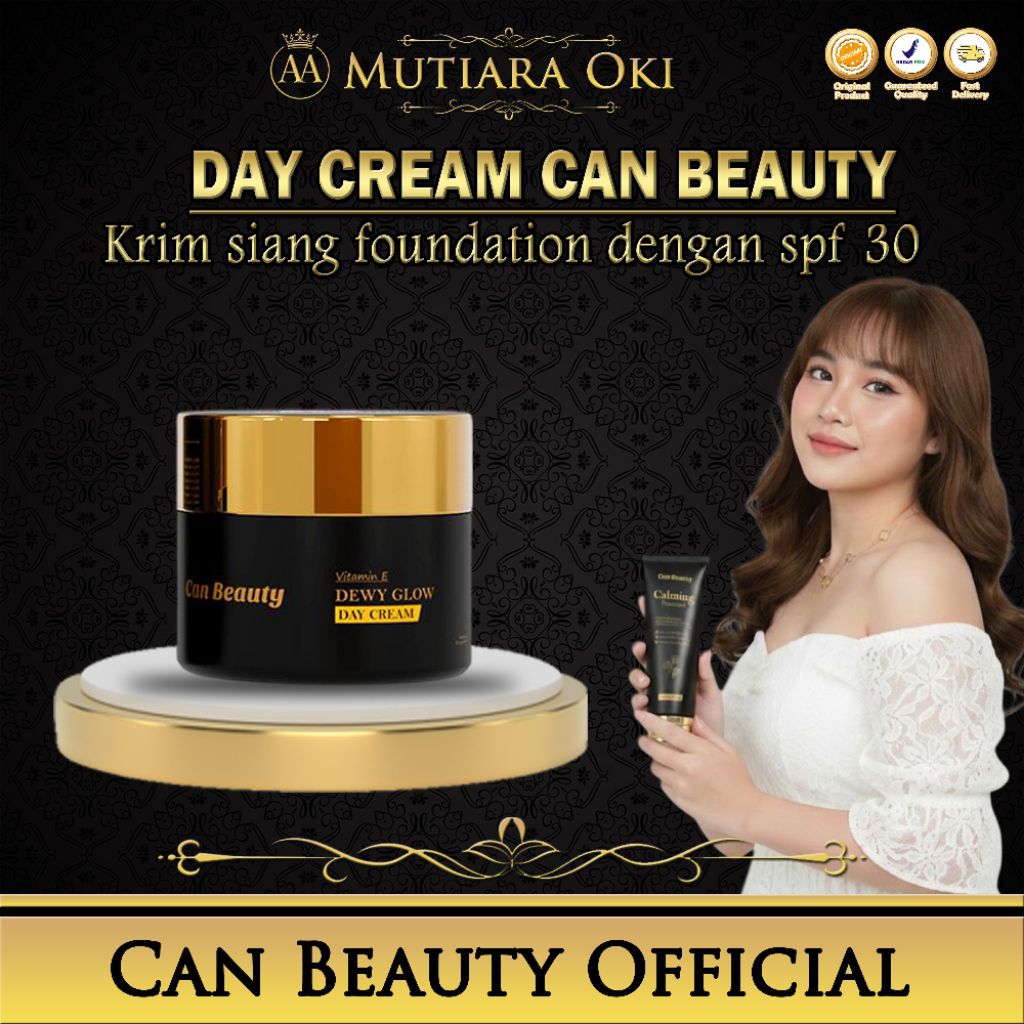[[OFFICIAL]] DEWY GLOW DAY CREAM CAN BEAUTY - krim siang