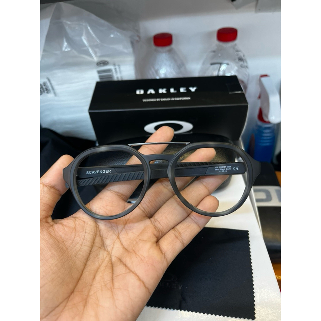 Kacamata frame Oakley scavenger ox8151 second mulus Kacamata Lensa Photokromic Bluecromic Antiradias
