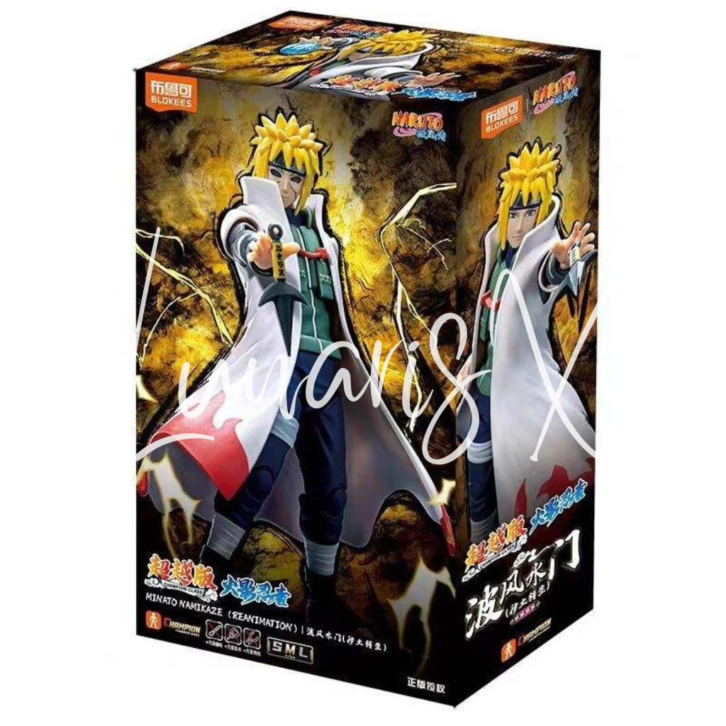 Blokees Naruto Shippuden Minato Namikaze Original Action Figure