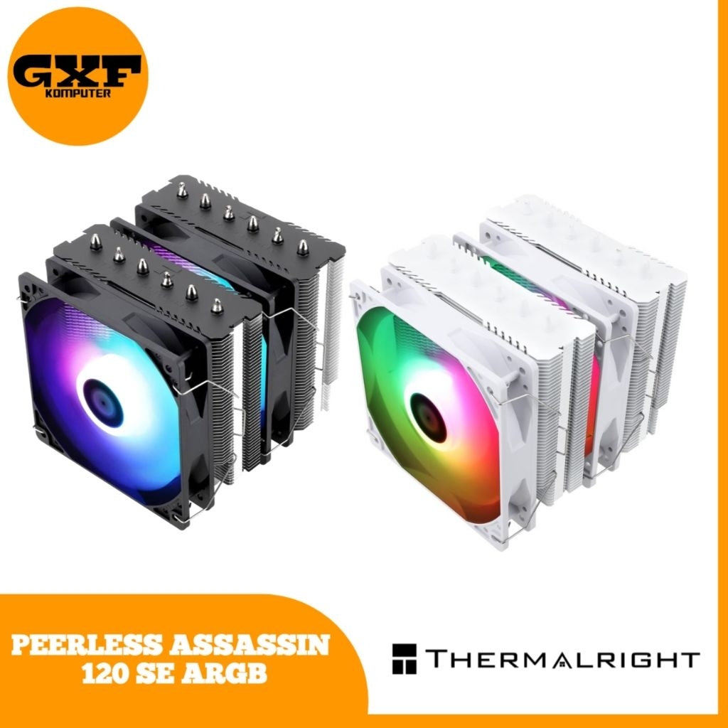 THERMALRIGHT PEERLESS ASSASSIN 120 SE (1X 120MM ARGB FAN + 6X HEATPIPES)