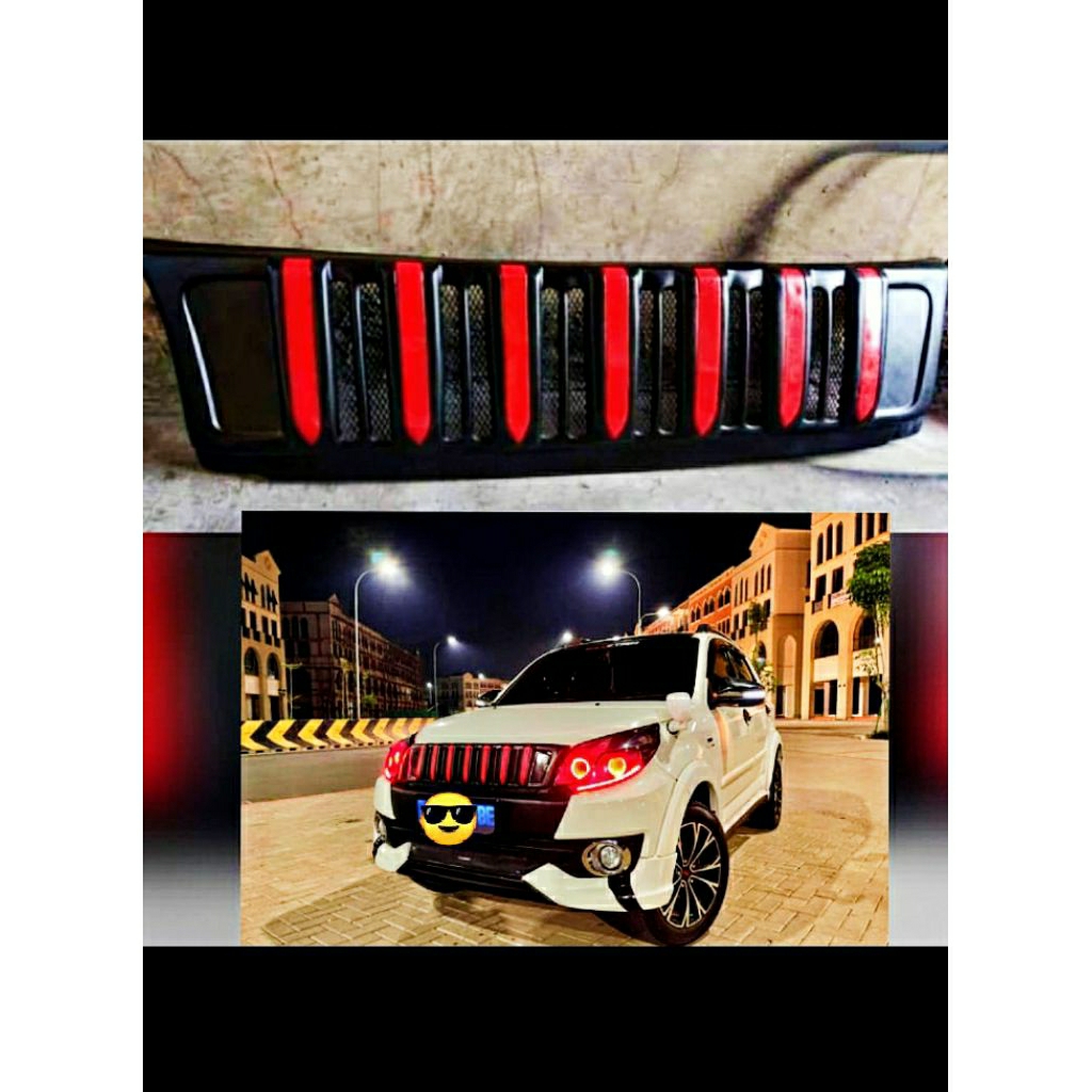 grill rush terios model apolo 2007-2017