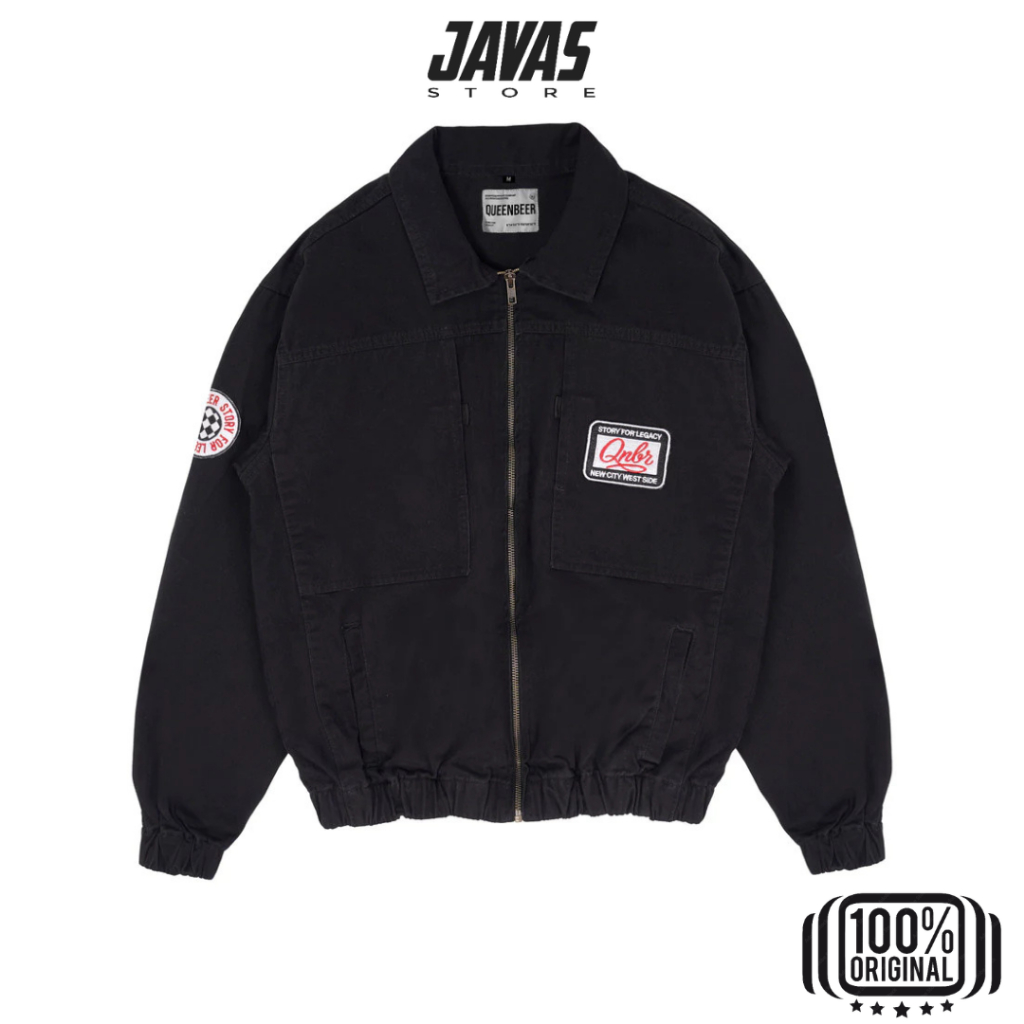 Jaket Queenbeer Original Canvas Jacket 612