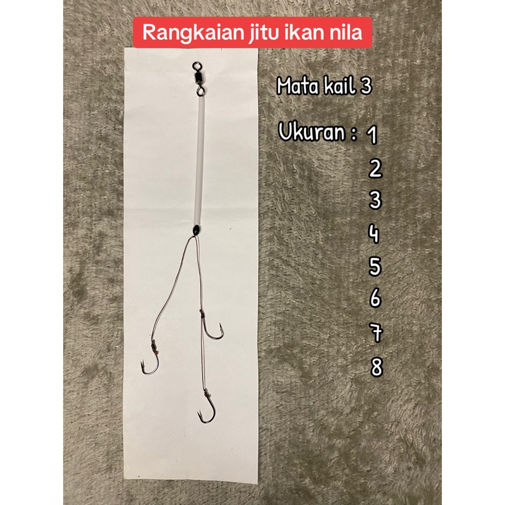 Rangkaian mata kail lumut cabang 2